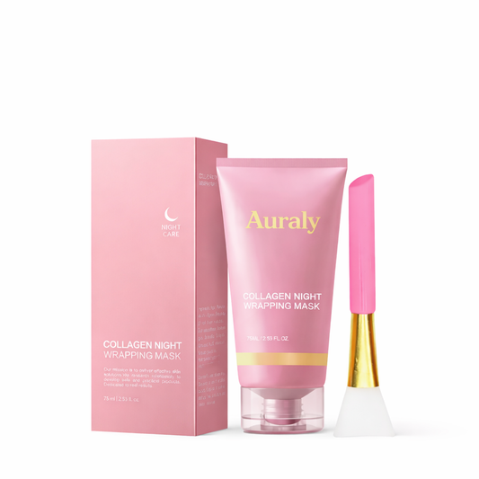 Collagen night wraping mask