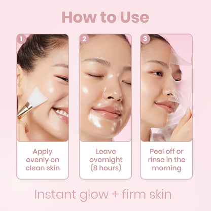 Collagen night wraping mask